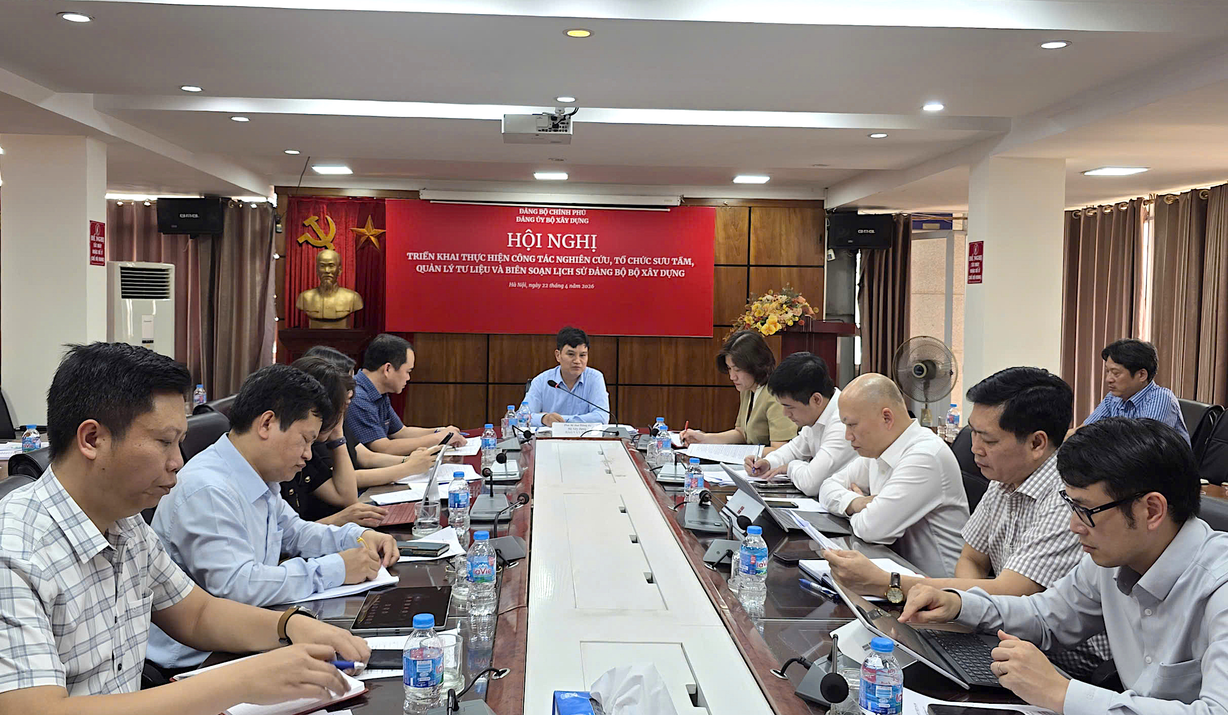 Đảng ủy Bộ Xây dựng triển khai thu thập, lưu trữ tài liệu lịch sử